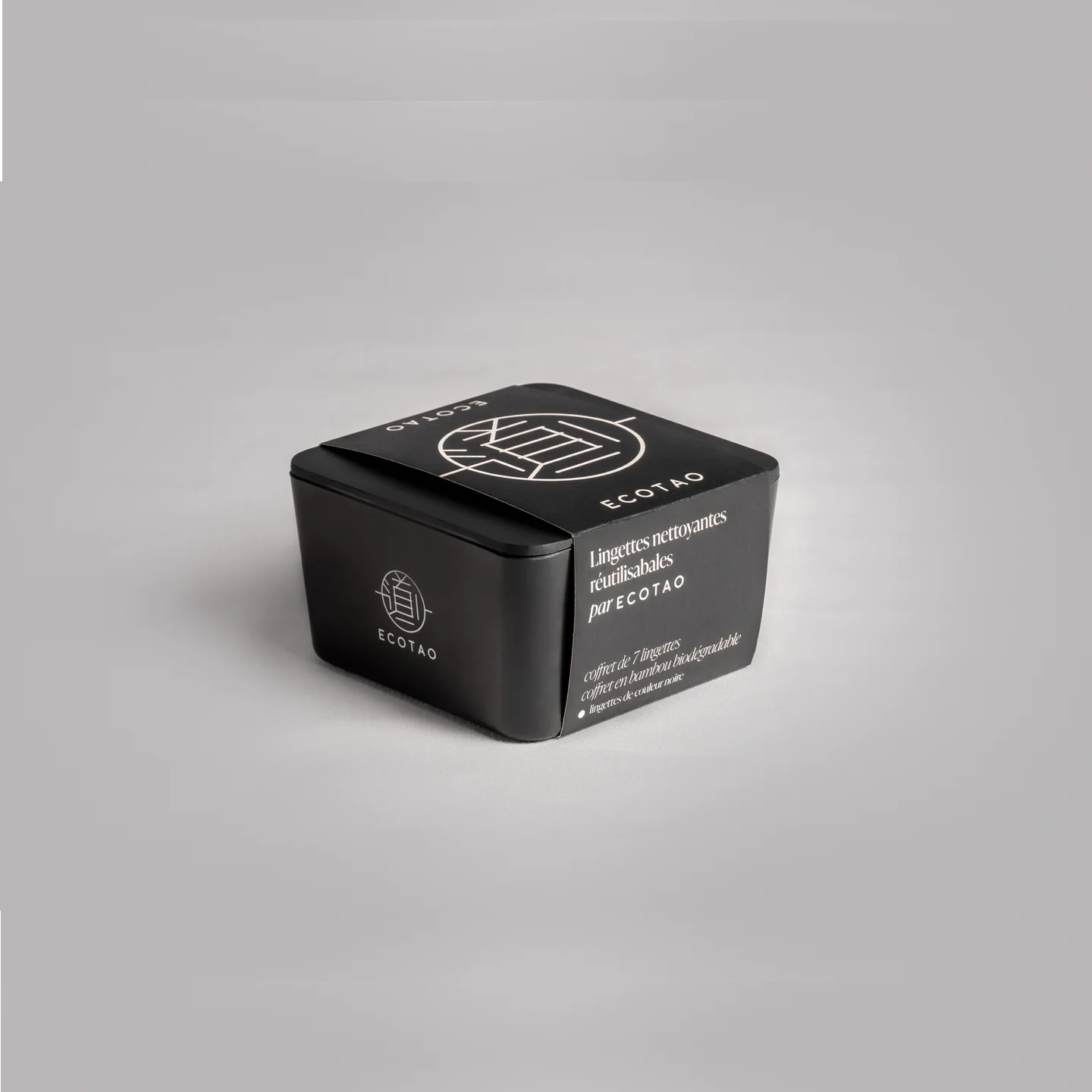 Box - 7 Black Reusable Wipes