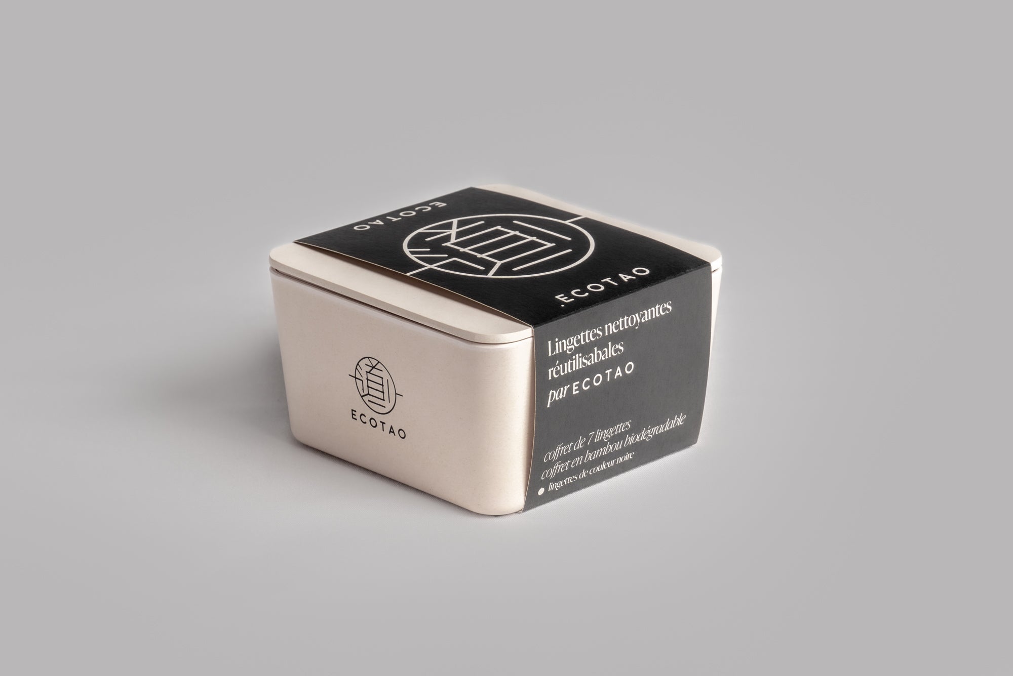 Box - 7 Black Reusable Wipes