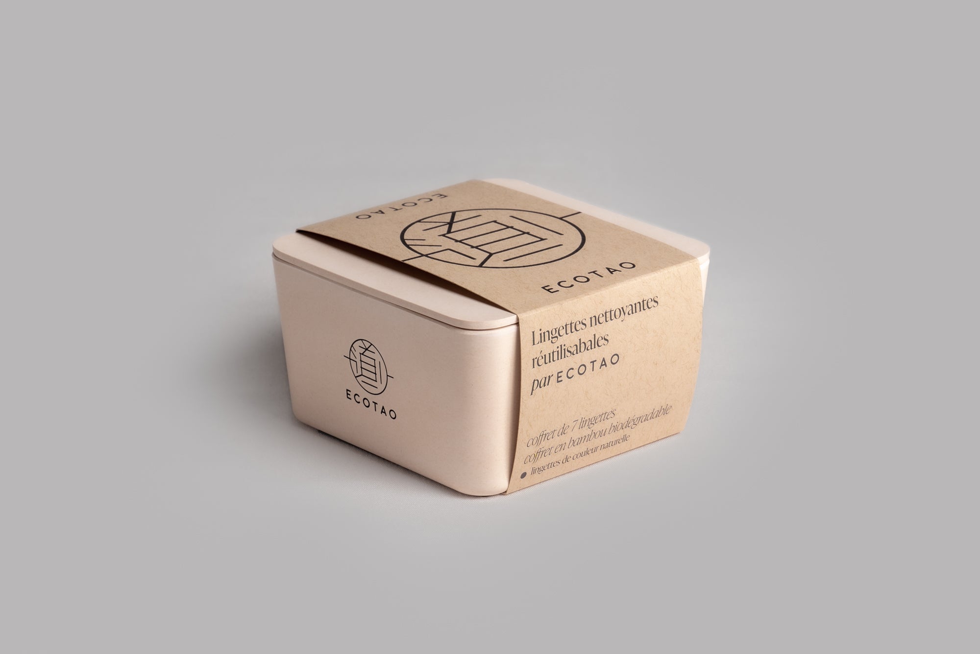 Box - 7 Natural Reusable Wipes