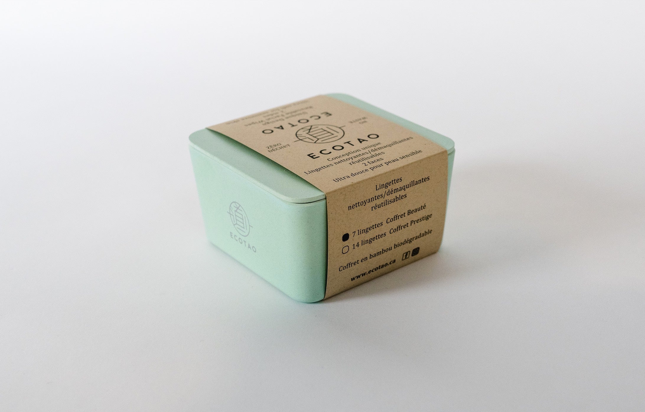 Box - 7 Black Reusable Wipes