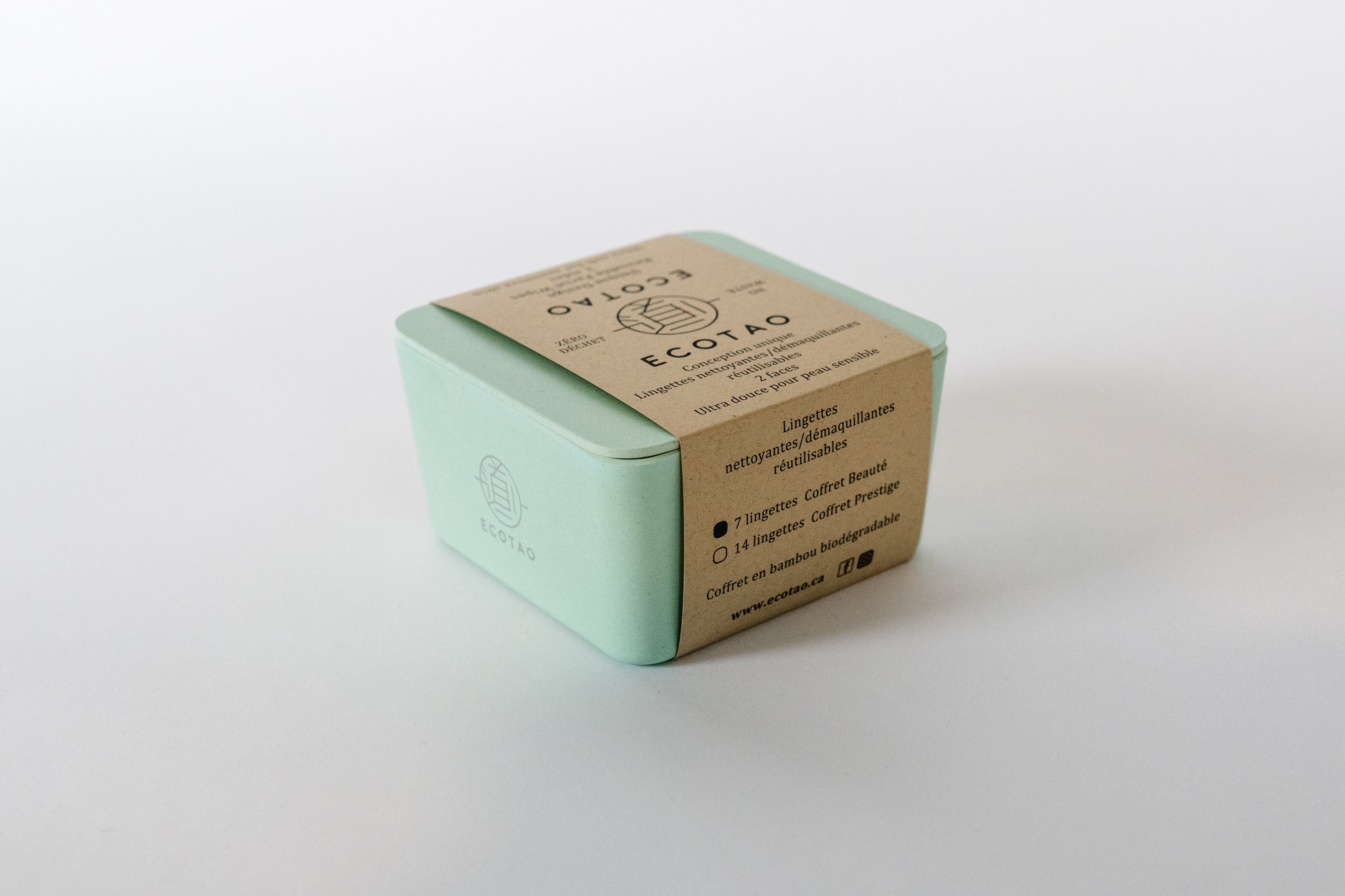 Box - 7 Natural Reusable Wipes